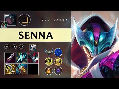 Senna ADC vs Corki - EUW Challenger Patch 26.03
