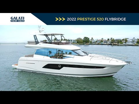 Prestige 520 Flybridge video