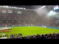 UEFA Champions League Anthem Atmosphere At Celtic Park in Glasgow - Scotland