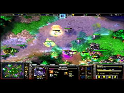 wc3 THOOO vs Rus_ColorFul