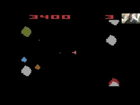 Lukozer Retro Game Review - 540 - Asteroids - Atari 2600 (VCS)