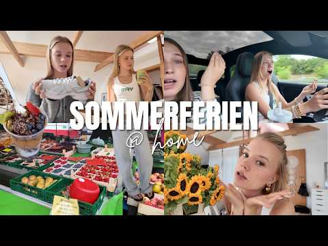 Sommerferien Zuhause🏠🫐 fast Autounfall?!, neuer Açai Spot, Outfits & Food, Markteinkauf | Jana Libra