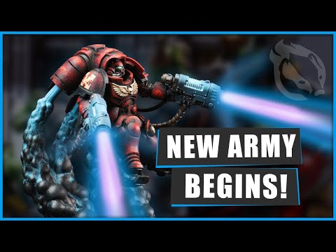 Starting a Brand NEW Blood Angels Army for Warhammer 40k 