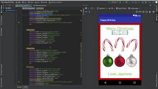 Christmas Card Android App