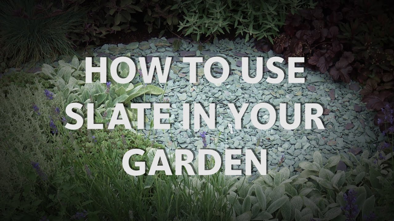 Watch video How To Use Slate In Your Garden Now How To Use Slate In Your Garden