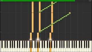 Old School Hollywood — System Of A Down, How To Play on Piano  Synthesia Tutorial
