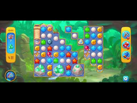 @Fishdom Hard Level 6144, It's Really Hard without Power Ups.