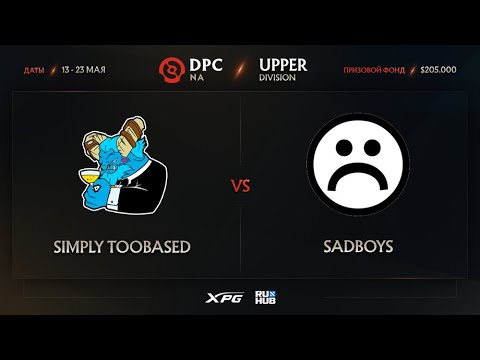 simply TOOBASED vs sadboys, Dota Pro Circuit 2021 NA S2, bo3, game 2 [Adekvat & Inmate]