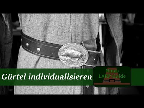 LARPVlog #4 - Das Nieten-Dilemma / Gürtel individualisieren