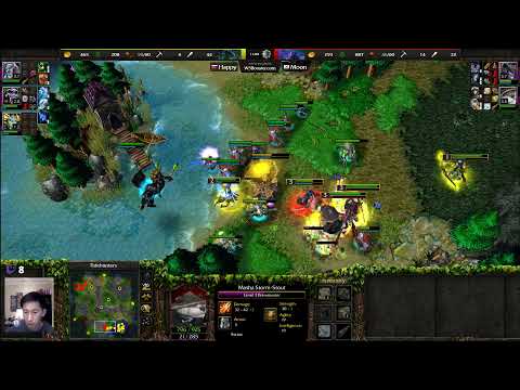 Moon (NE) vs Happy (UD) - WarCraft 3 -  DreamHack 2021 Finals - WC3321