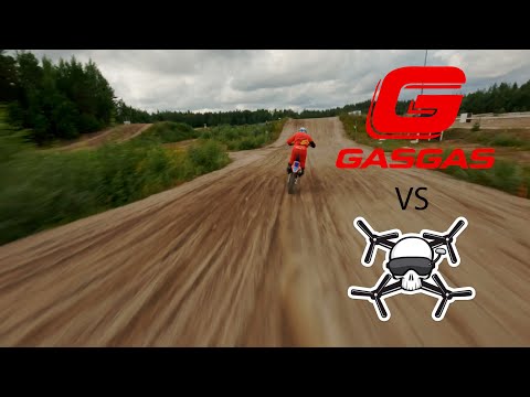 FPV chasing motocross Kaakamo full lap Aleksi Juntunen