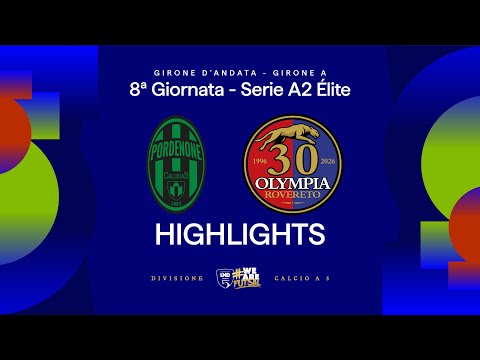 Pordenone-Rovereto 1-3 | Goals and highlights | Matchday 8 | Serie A2 Elite 2025/2026 - Group A