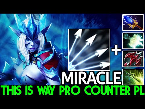 MIRACLE [Drow Ranger] This is Way Pro Counter PL Electric Arrows 7.26 Dota 2