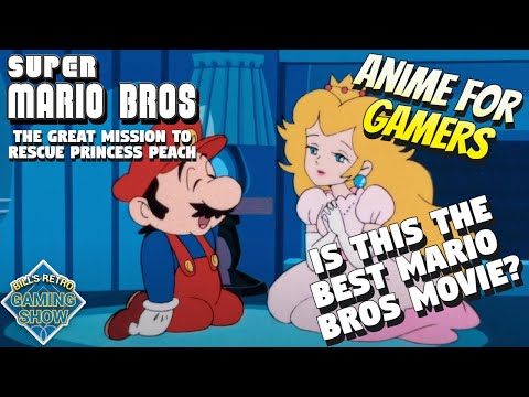 The Original Super Mario Bros. Anime - Is this the best Mario Bros Movie?