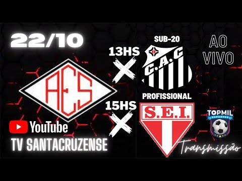 SANTA CRUZENSE SUB-20 X CAMBÉ -13 HORAS - SANTA CEUZENSE *PROF*  X  ITAPIRENSE - 15 HORAS