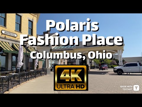 【4K】Polaris Fashion Place - Columbus Ohio - Walking Tour - April 2022