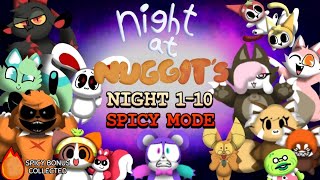Night at Nuggit's - Nights 1-10 Spicy Mode Complete! #2