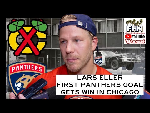 Lars Eller Scores First Goal with Florida Panthers, Leads to Win in Chicago