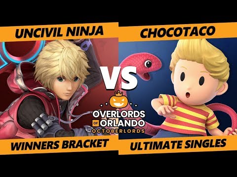 Overlords SSBU - Uncivil Ninja (Shulk) Vs. ChocoTaco (Lucas) Smash Ultimate Tournament W. Bracket