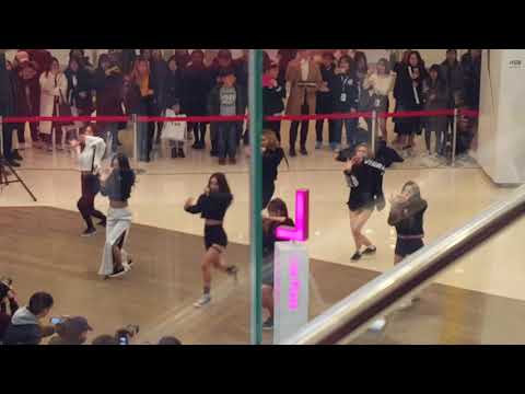 DREAMCATCHER - COEX Mall busking (10th Feb 2018)