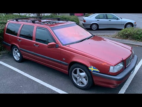 Volvo 850 wagon gets 100% LEGAL chameleon windscreen tint and limo glass
