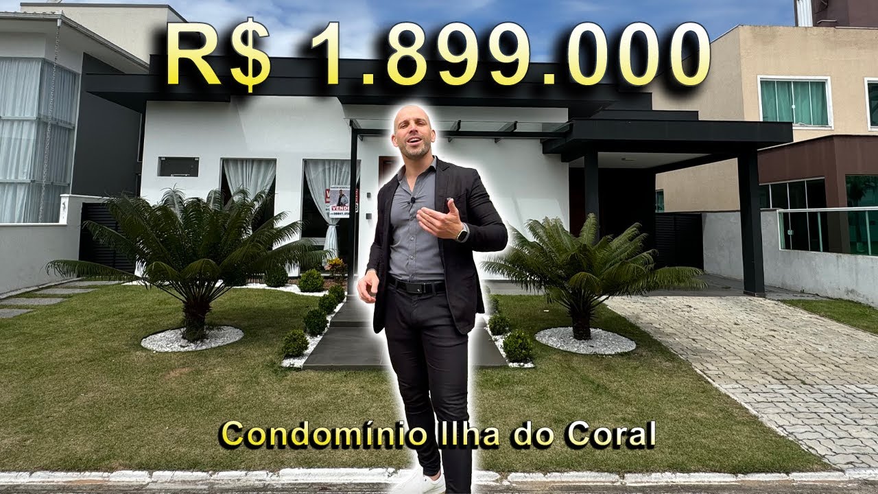 CASA 4 DORMITÓRIOS, SEMI MOBILIADA, NO CONDOMÍNIO ILHA DO CORAL, RIO VERMELHO, FLORIANÓPOLIS/SC