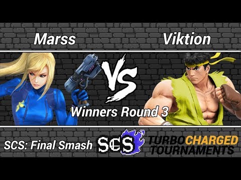 SCS: Final Smash Wii U Singles (Winners Round 3) - Marss (Zero Suit Samus) vs. Viktion (Ryu)