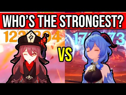 DPS Showdown! Hu Tao vs Ganyu - Who is the DPS QUEEN of Genshin Impact?