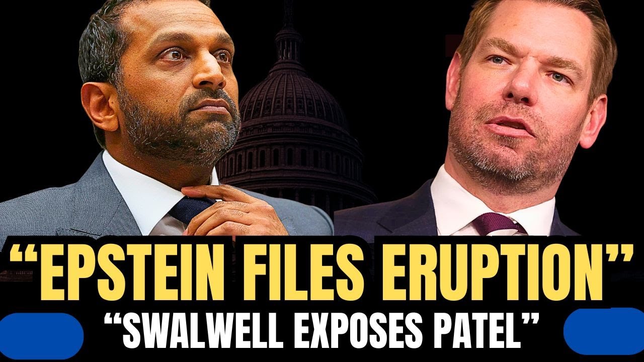 All Hell Breaks Loose: Swalwell EXPOSES Tension with FBI Director Kash Patel Over Epstein Files