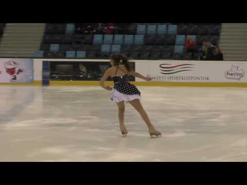 2016 Santa Claus Cup: Laurine MIGUET (FRA) - FS Basic Novice B GIRLS, Free skating