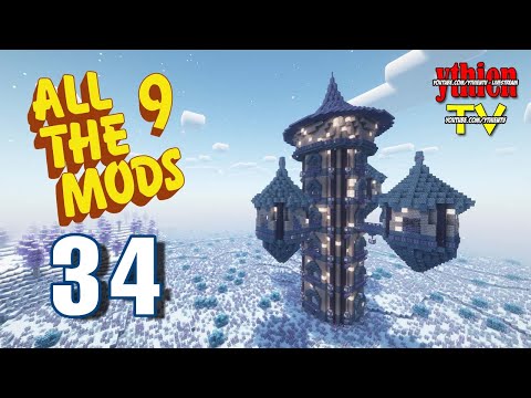 ULTIMATE BOSS BATTLE in EVERBRIGHT TOWER | Minecraft ATM9