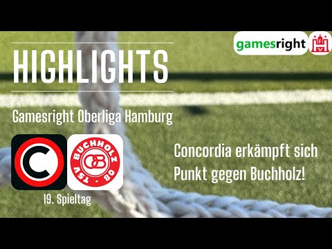 19. Spieltag Gamesright Oberliga Hamburg Highlights Concordia - TSV Buchholz 08