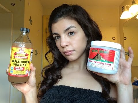 Aztec Clay Mask and Organic Apple Cider Vinegar: Review + Demo Video