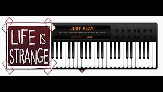 Golden Hour Life is Strange Virtual Piano Sheets
