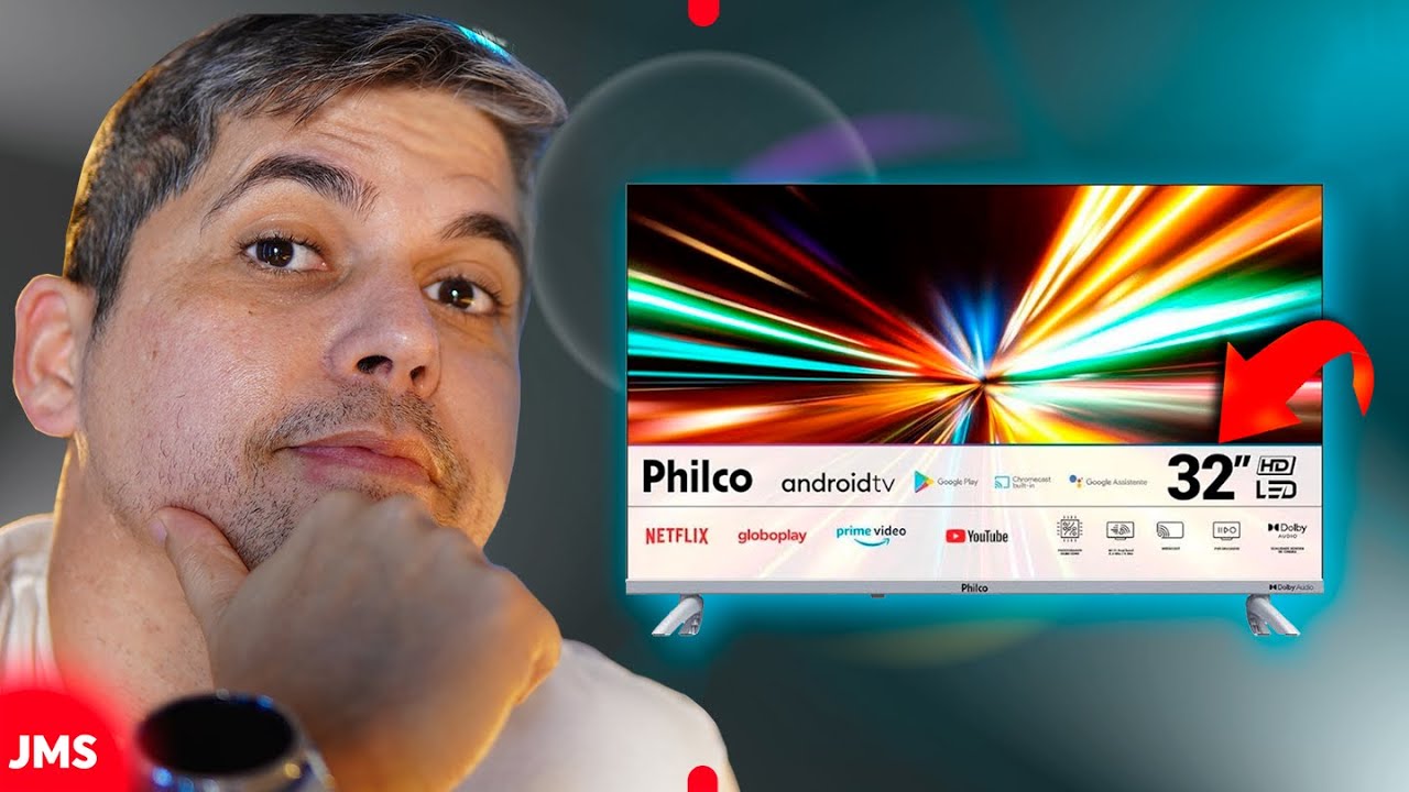 Miniatura da avaliação em vídeo de Smart TV Philco 24 Polegadas Tecnologia Roku