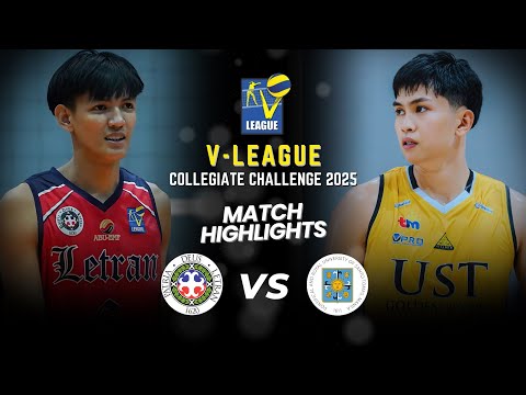 UST vs Letran | V-League Collegiate Challenge 2025 | Match Highlights | Men’s Division