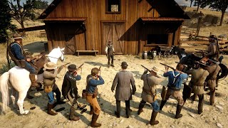 John Marstons Death Scene, But This Time He Is Prepared  | Red Dead Redemption 2