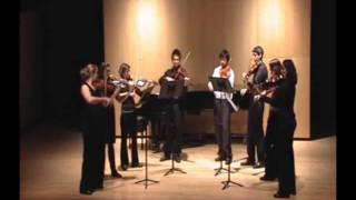UMass Viola Ensemble: Three Quirky Pieces - Wandering Waltz.wmv