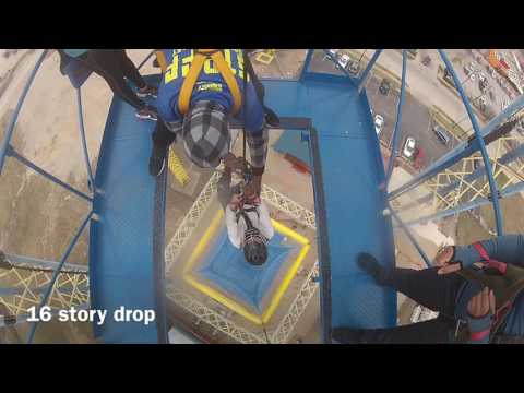 130 Foot Adrenaline Packed Free Fall Yowsers!