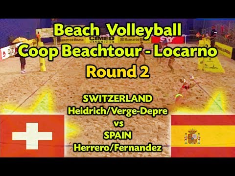Beach Volleyball - Coop Beachtour Locarno - Heidrich & Verge-Depre (SUI) vs Lobato & Amaranta (ESP)