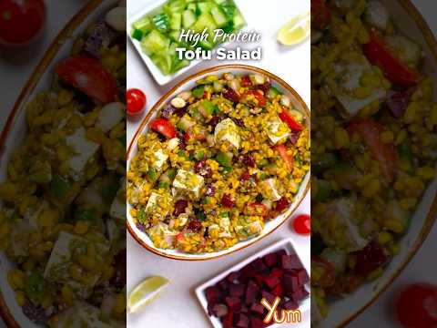 High Protein Tofu Salad