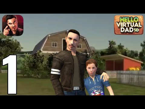Hello Virtual Dad 3D - Gameplay Walkthrough Part 1 – Levels 1-6 (iOS, Android)