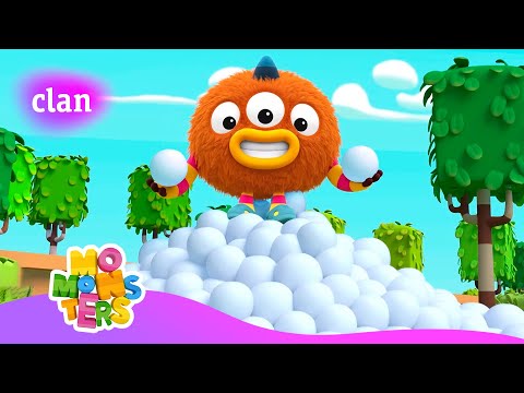 Momonsters - La batalla de bolas de nieve y más episodios completos | Clan TVE