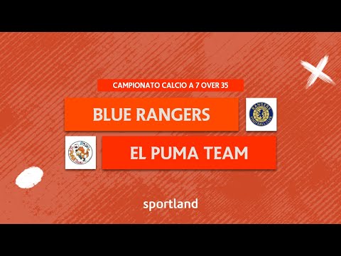 HIGHLIGHTS • Calcio a 7 Over 35 - Blue Rangers vs El Puma Team