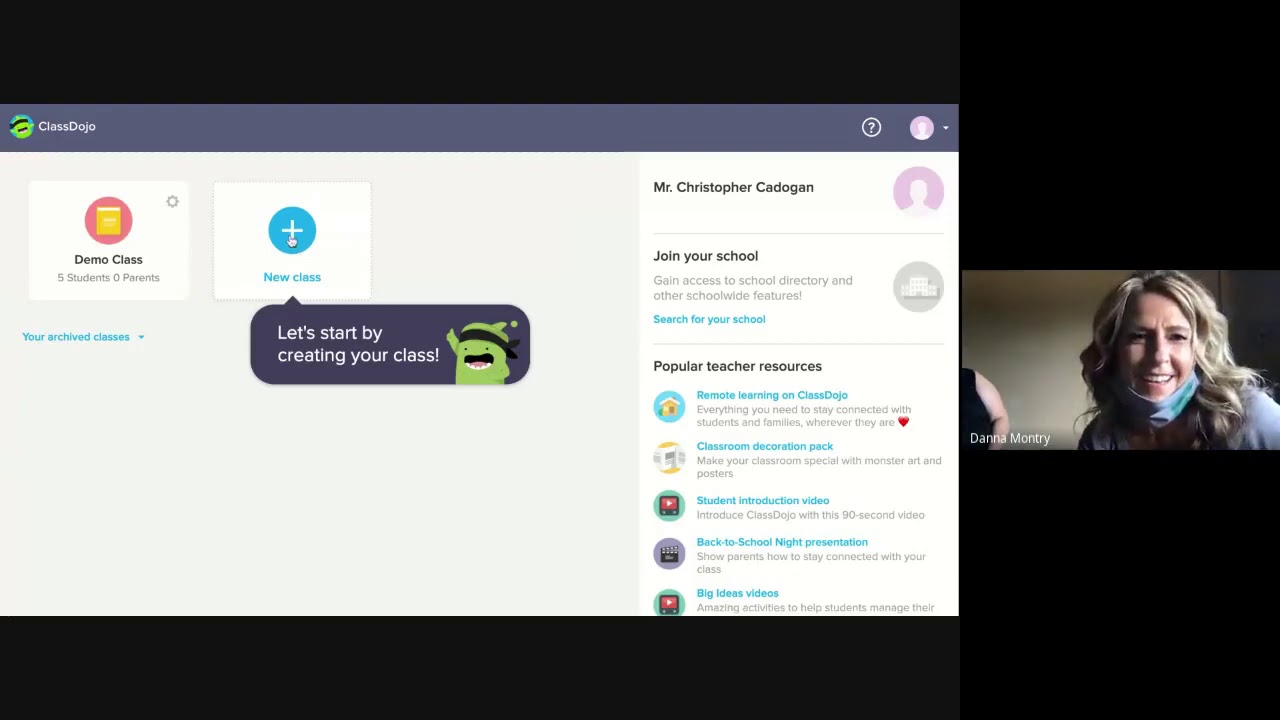 DOJO class archiving