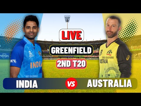 Live India Vs Australia 2nd T20 Live, Green Field | IND Vs AUS 2nd T20 Live Match Today Commentary