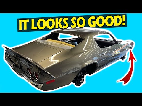 Hanging Fenders on my 1971 Camaro...