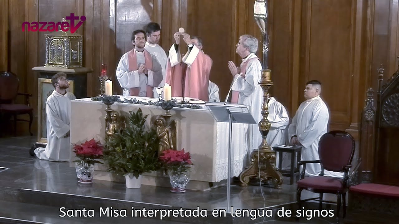 Santa Misa: Domingo 15 de diciembre de 2024. Interpretada en lengua de signos LSC