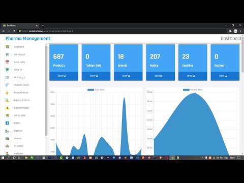 Medical Management System | Pharmacy Management |  Full Setup Installation With Download Link | PHP