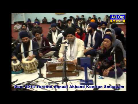 014 Toronto Dec. 2014 Smaagam - Monday Evening Keertan - Bh. Harpinder Singh Jee
